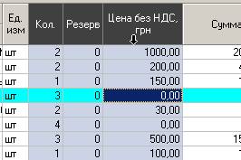Виділення кількох стовпців